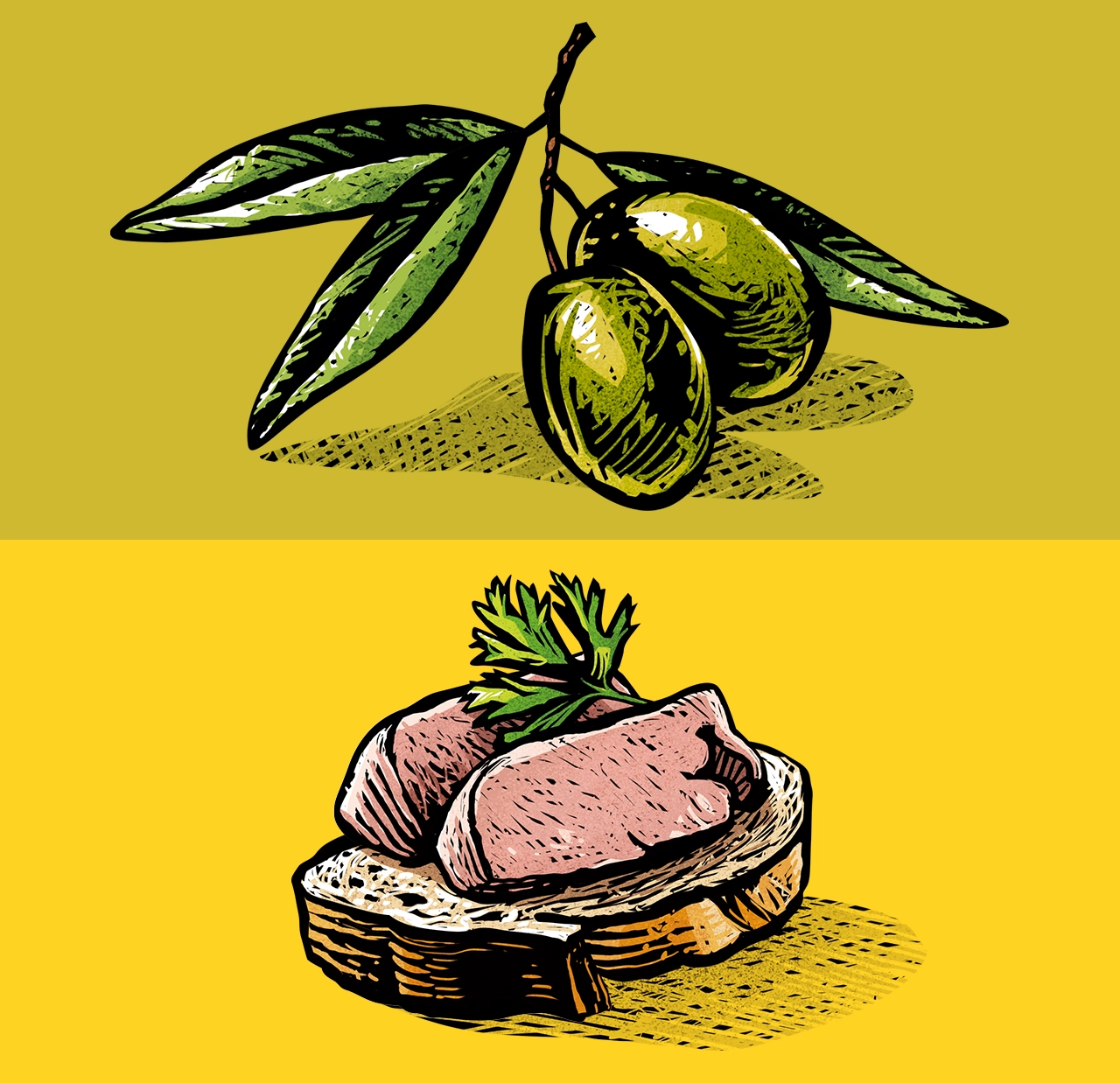 CAPITAINE COOK Illustrations packagings